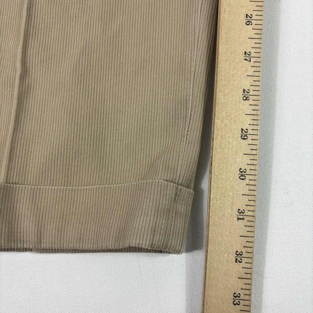 Vintage Polo Ralph‎ Lauren Dress Pants Mens 40x32 Beige Corduroy Pleated Cuffed